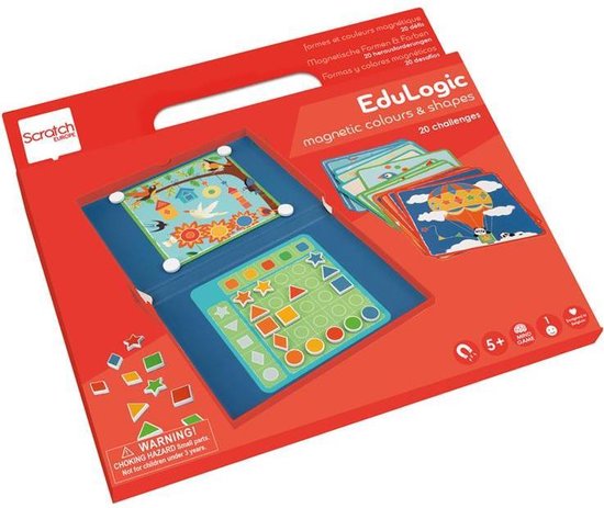 Scratch - Magneetspel - Kleuren En Vormen
