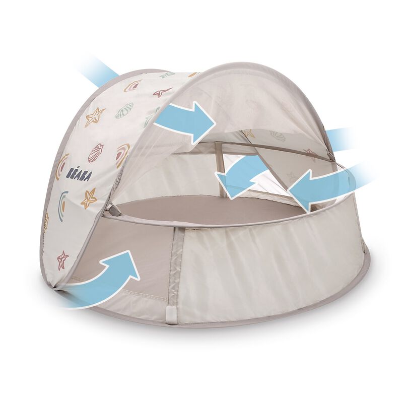 Béaba - Breezynest UV-beschermende tent - 0/24 M Klei*Aarde
