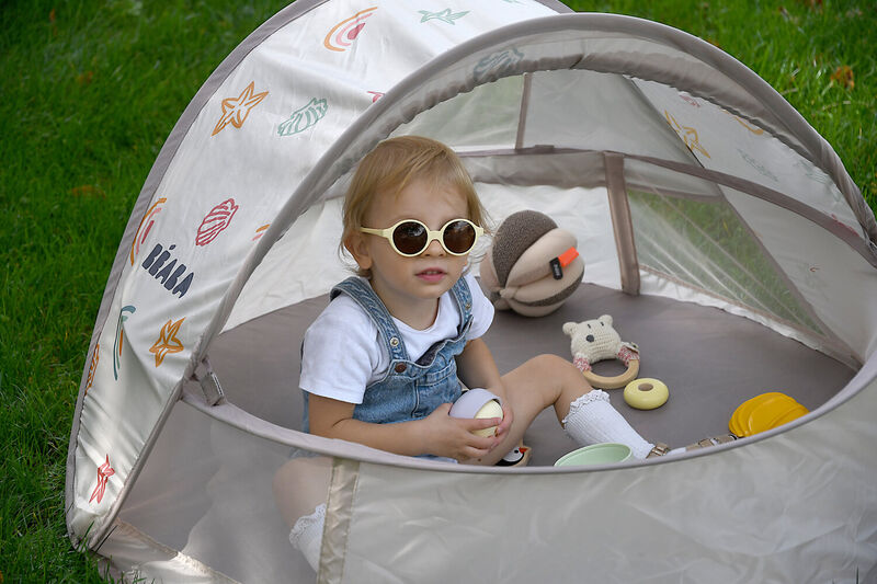 Béaba - Breezynest UV-beschermende tent - 0/24 M Klei*Aarde