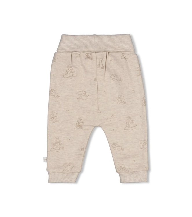 Feetje - Broek AOP - The Cuddle Company - Taupe Melange