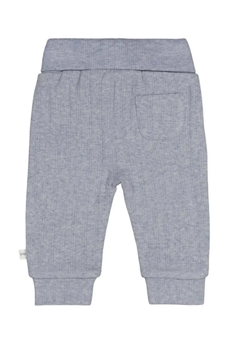 Feetje - Broek Rib - Breakfast Buddy - Blauw Melange