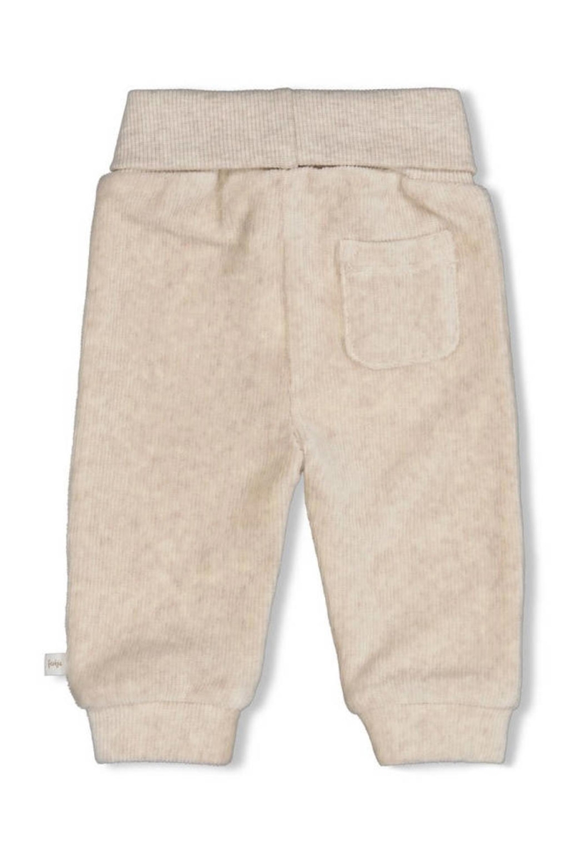 Feetje - Broek Velours Rib - The Cuddle Company - Taupe Melange