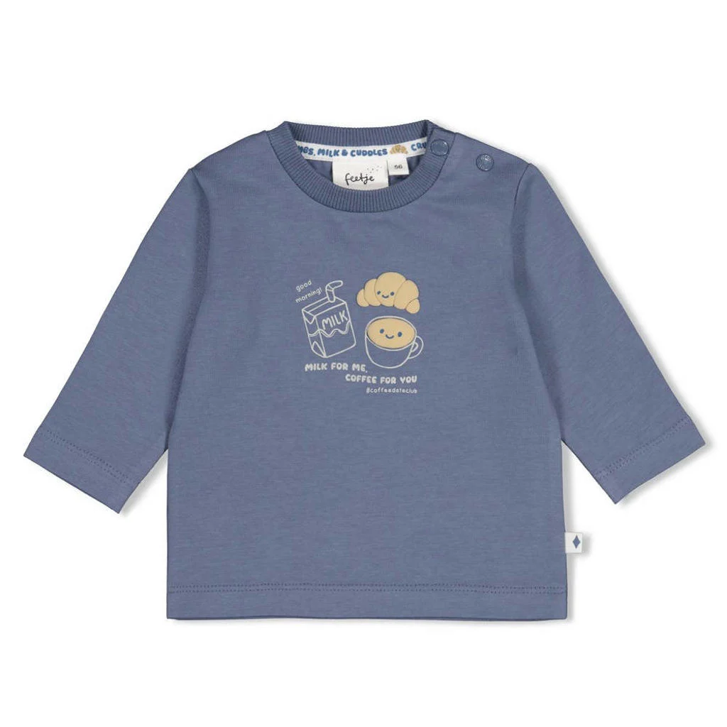 Feetje - Longsleeve - Breakfast Buddy Blauw