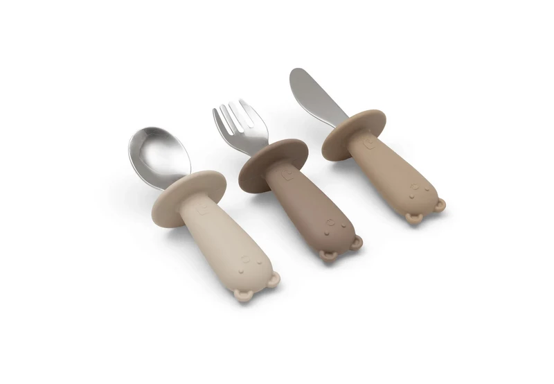 Jollein - Bestekset Siliconen - Natural Shades