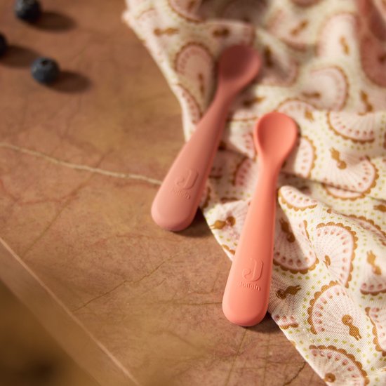 Jollein - Siliconen Lepeltje - Blush Shades 2 Stuks
