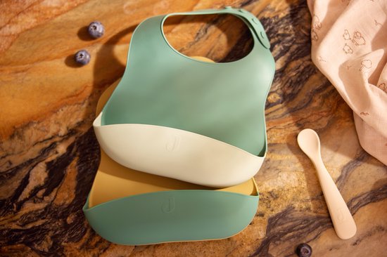 Jollein - Siliconen Lepeltje - Natural Shades 2 Stuks