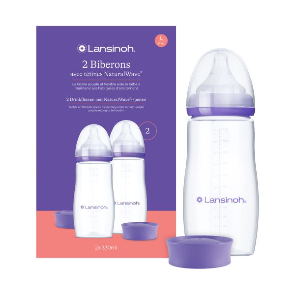 Lansinoh - Babyflessen 2 stuks 330ml