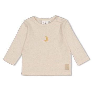 Feetje - Longsleeve Rib Over The Moon For You Offwhite Melange