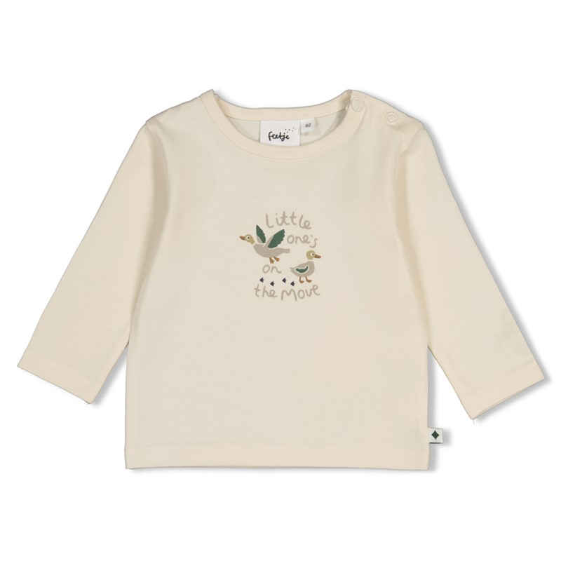 Feetje - Longsleeve Wiggle and Waddle Offwhite