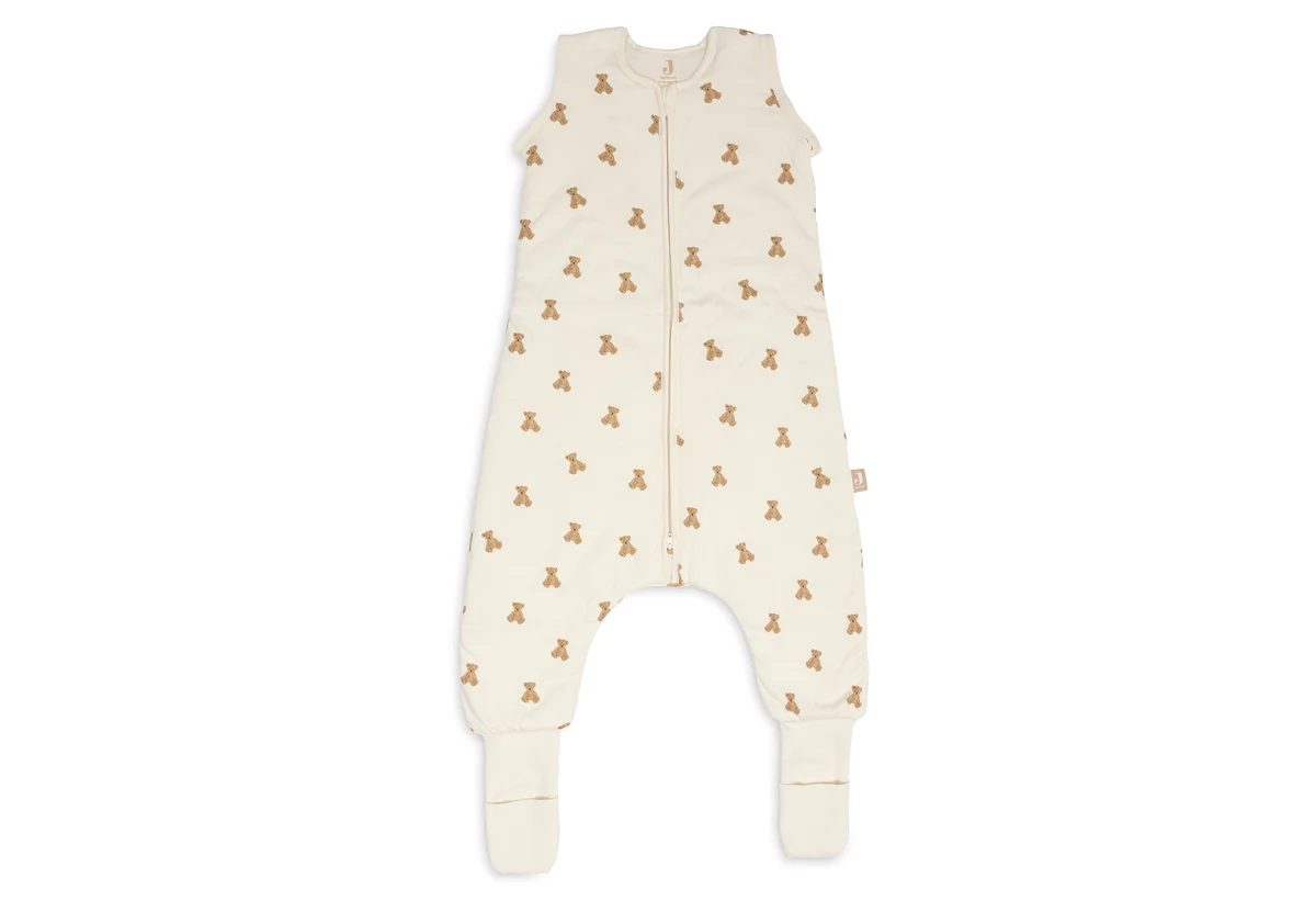 Jollein - Slaapzak met voeten en afritsbare mouw - Mini Teddy Bear