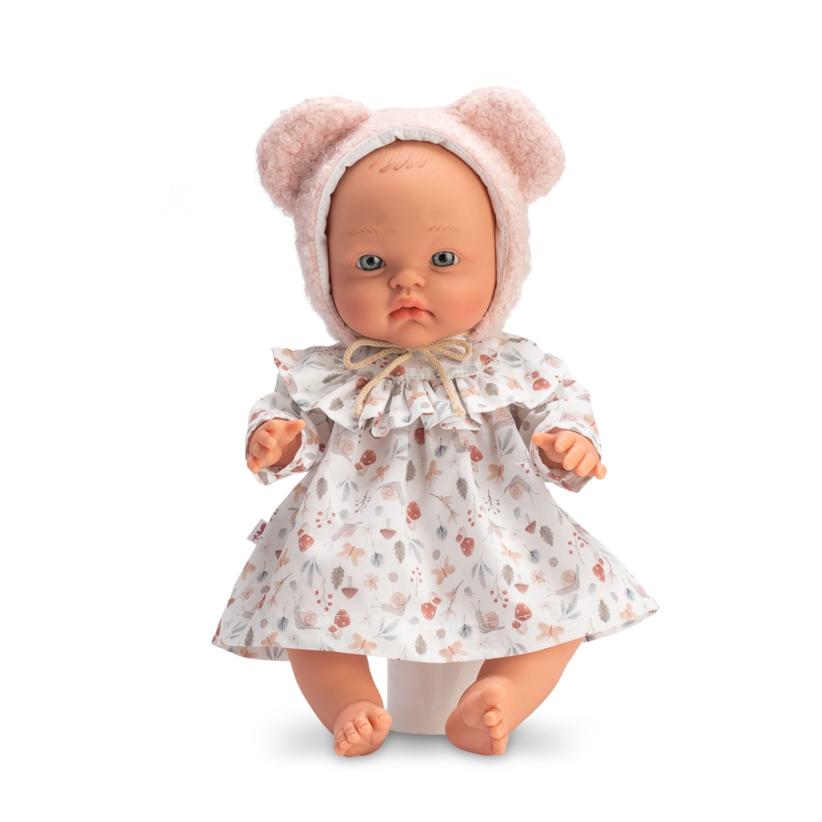 Asi Colleccion - Alex (36cm) – Vestido caracoles con capota osito