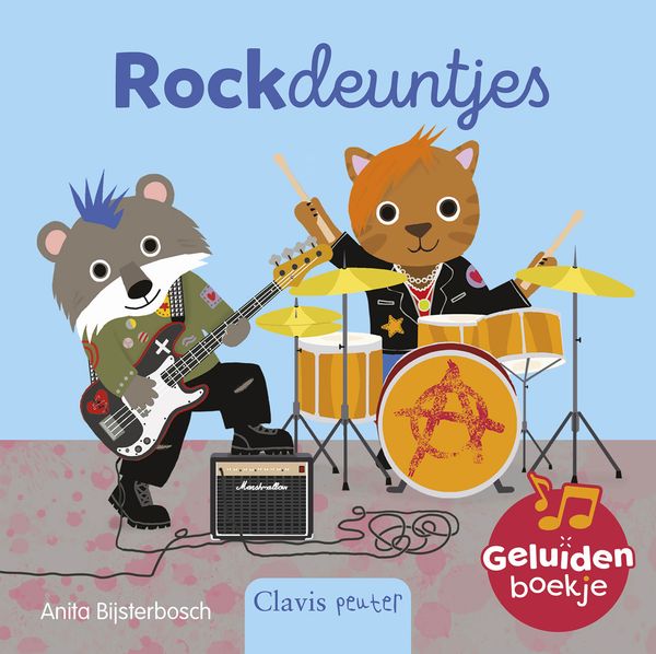 Clavis - Rockdeuntjes Geluidenboekjes