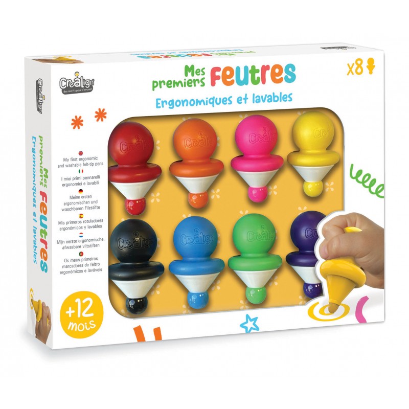CreaLign - Mijn Eerste Markers x8
