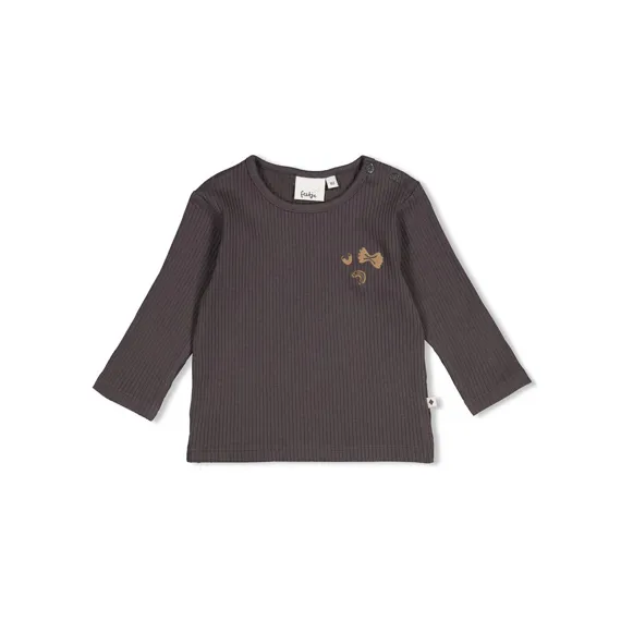 Feetje-Longsleeve Ribble Anthracite