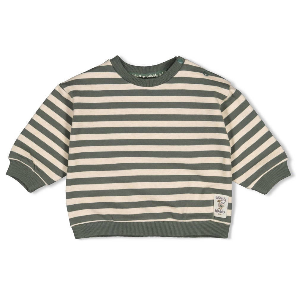 Feetje - Trui Wiggle And Waddle Green