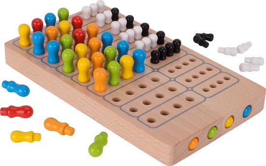 Goki - Bordspel - Master Logic - 21X12X2Cm - Hout - 7 Jaar