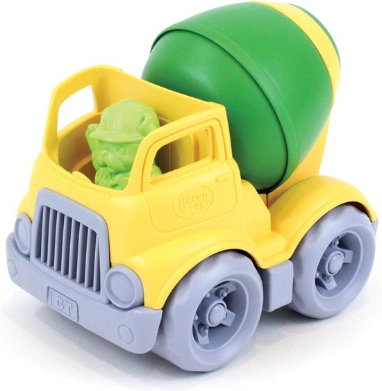 Green Toys - Speelgoed Betonmixer Geel