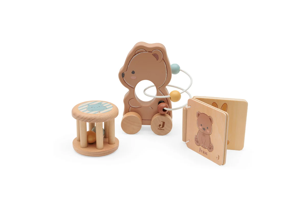 Jollein - Houten Giftset - Bear Brave