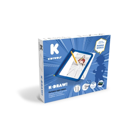 Kidywolf - K-DRAW-PRO Verlichte tekenbord - Manga
