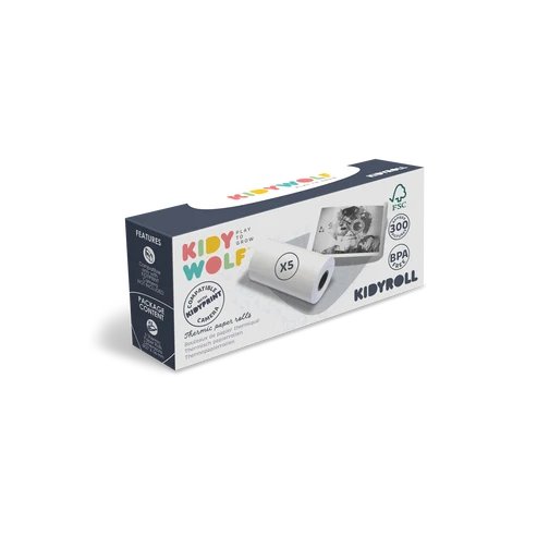 Kidywolf - KIDYROLL Klassieke papierrollen voor KIDYPRINT / K-PRINT