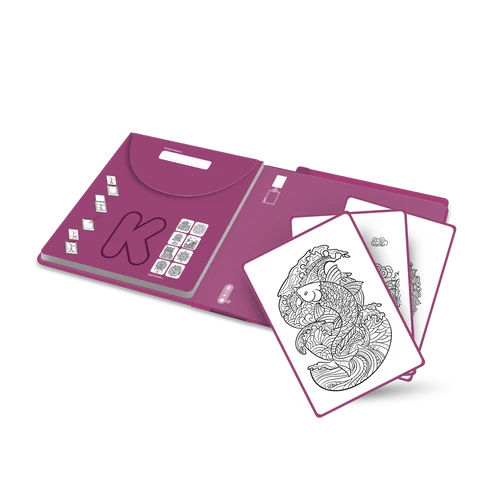 Kidywolf - Refill K-DRAW-PAD Extra tekeningen "Zen"