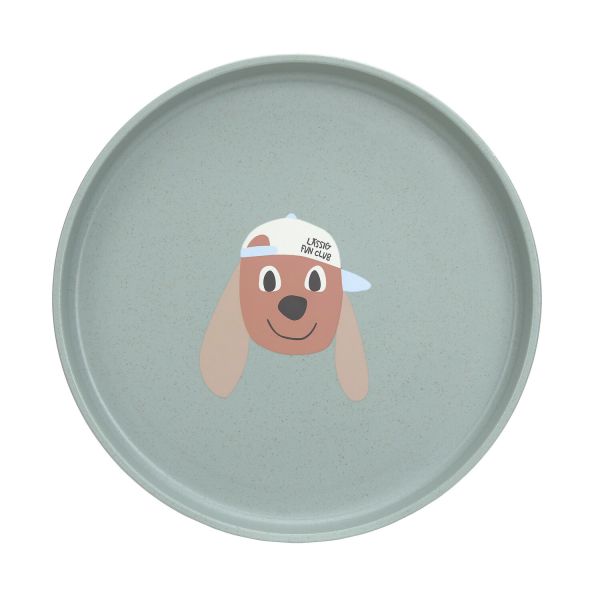 Lässig Tiny Team Dog Bord - PP/Cellulose - Blauw