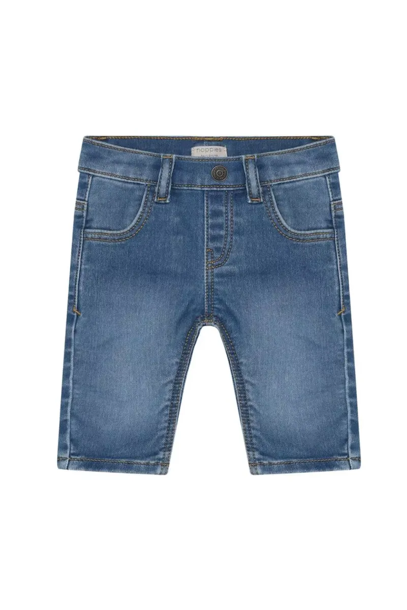 Noppies - Baby Jeans Relaxed Fit - Light Blue Denim