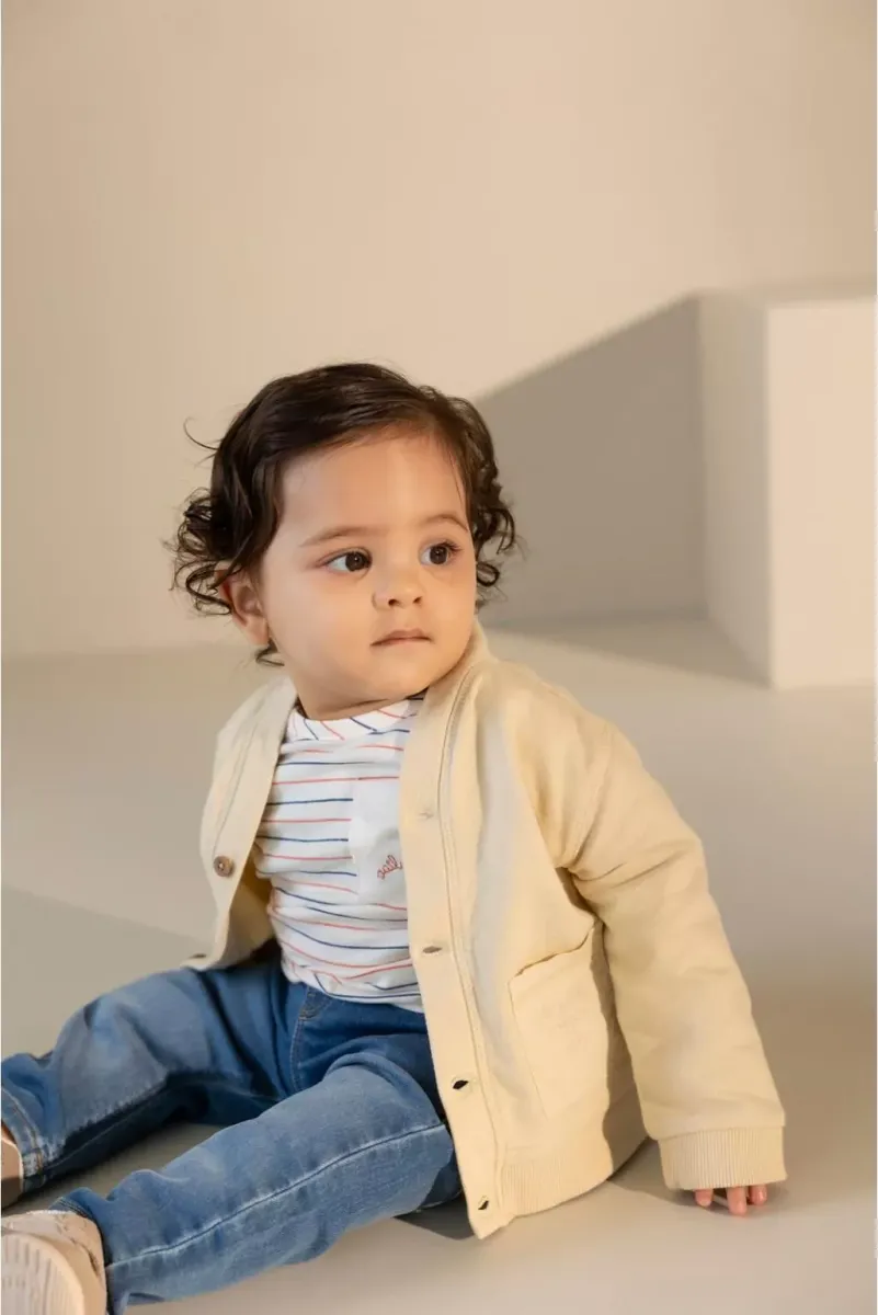 Noppies - Baby Jeans Relaxed Fit - Light Blue Denim