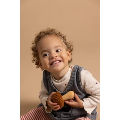 Noppies - Baby Longsleeve All Over Print - Sand Melange