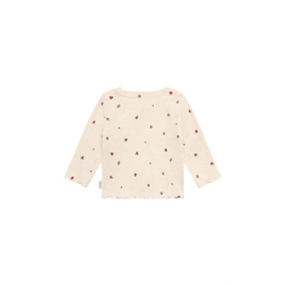 Noppies - Baby Longsleeve All Over Print - Sand Melange