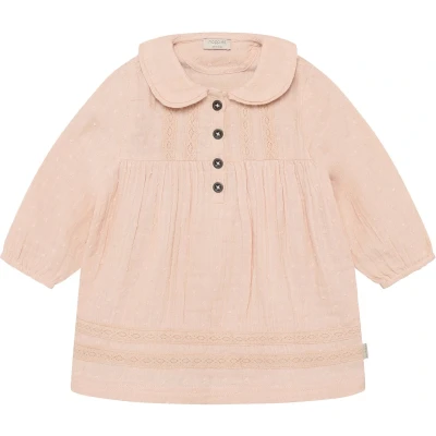 Noppies - Meisjes Jurk - Rose Dust 86 100% Katoen