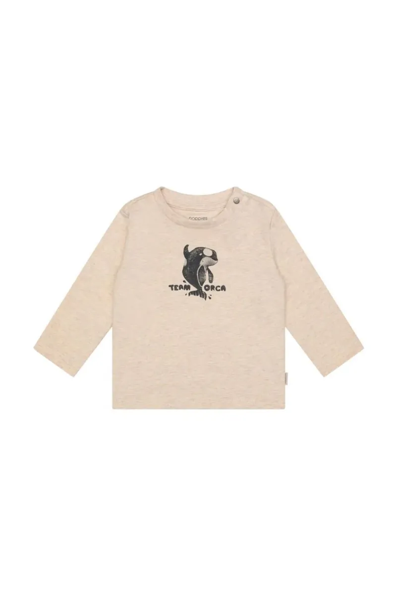 Noppies Baby Longsleeve - Sand Melange