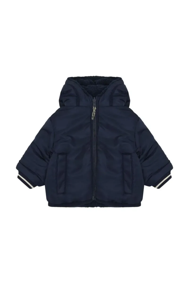 Noppies Baby Winterjas - Reversible - Black Iris
