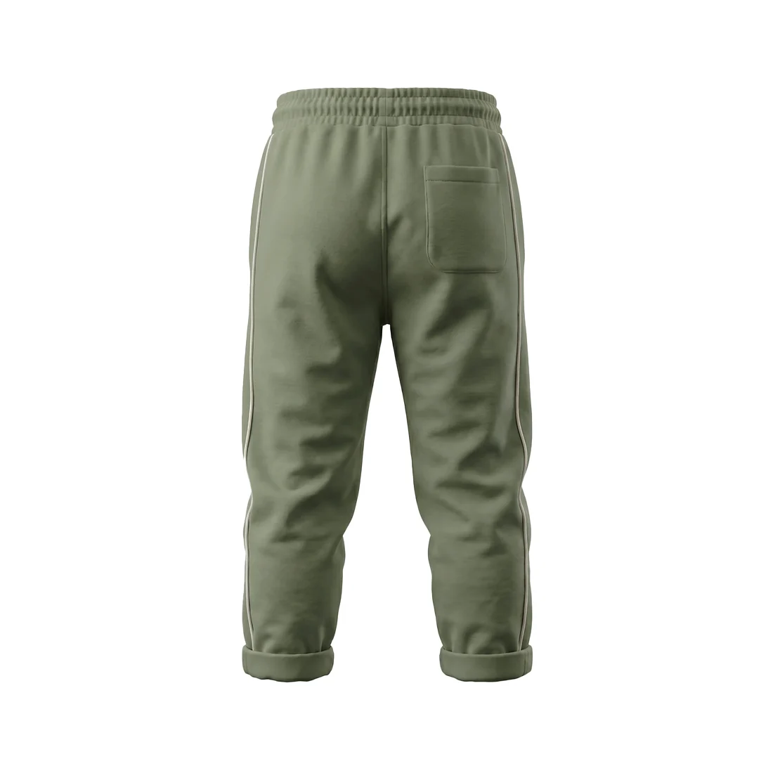Your Wishes jongens loose fit joggingbroek olijfgroen