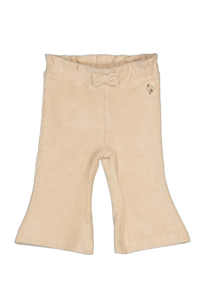 Feetje - Corduroy Flared Broek Lucky Bloombird Ecru