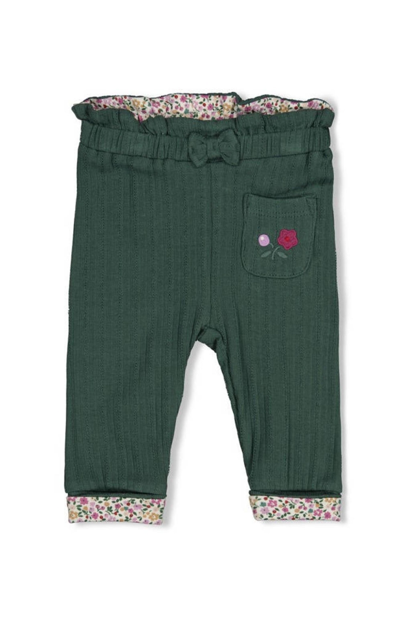 Feetje - Legging Rib Afternoon Tea Groen