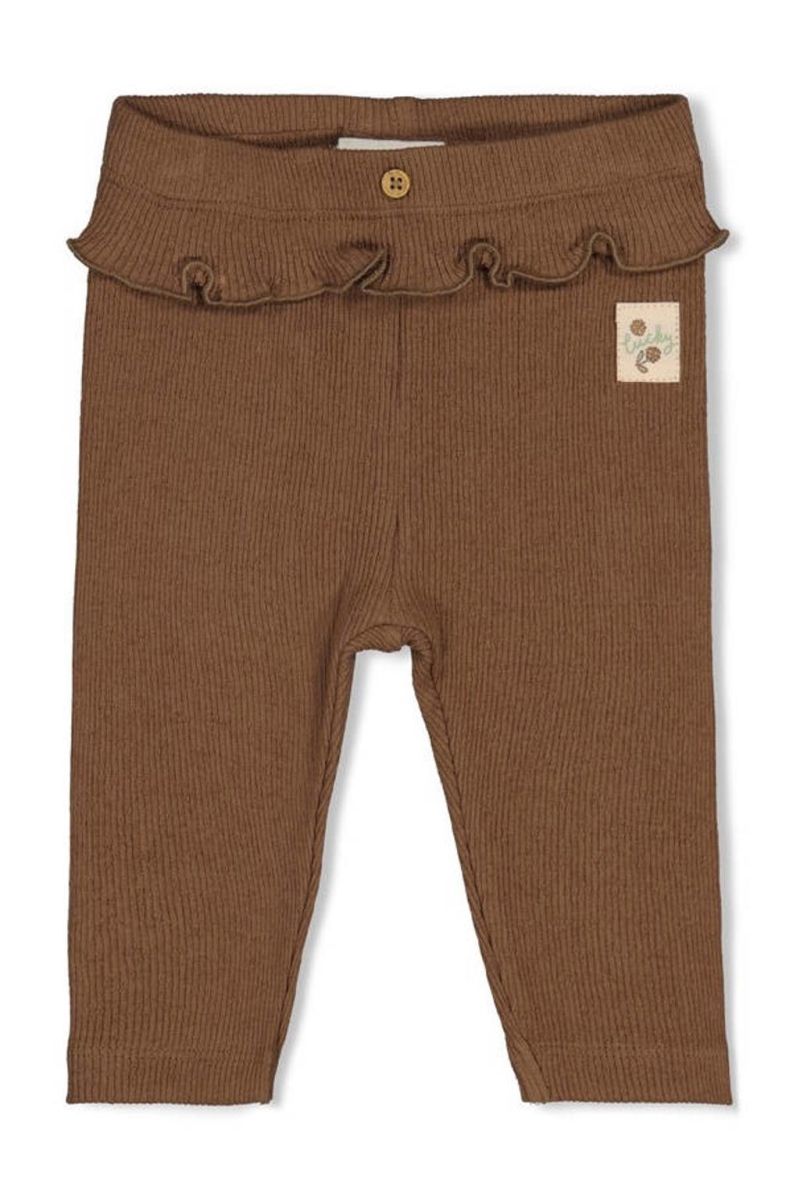 Feetje - legging Lucky Bloombird Bruin