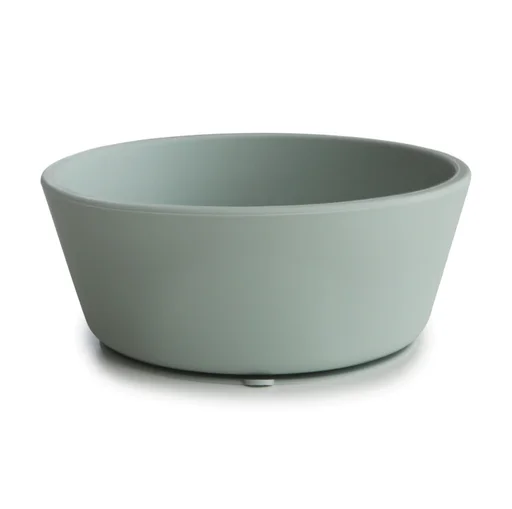 Mushie - Kom Siliconen Cambridge Blue