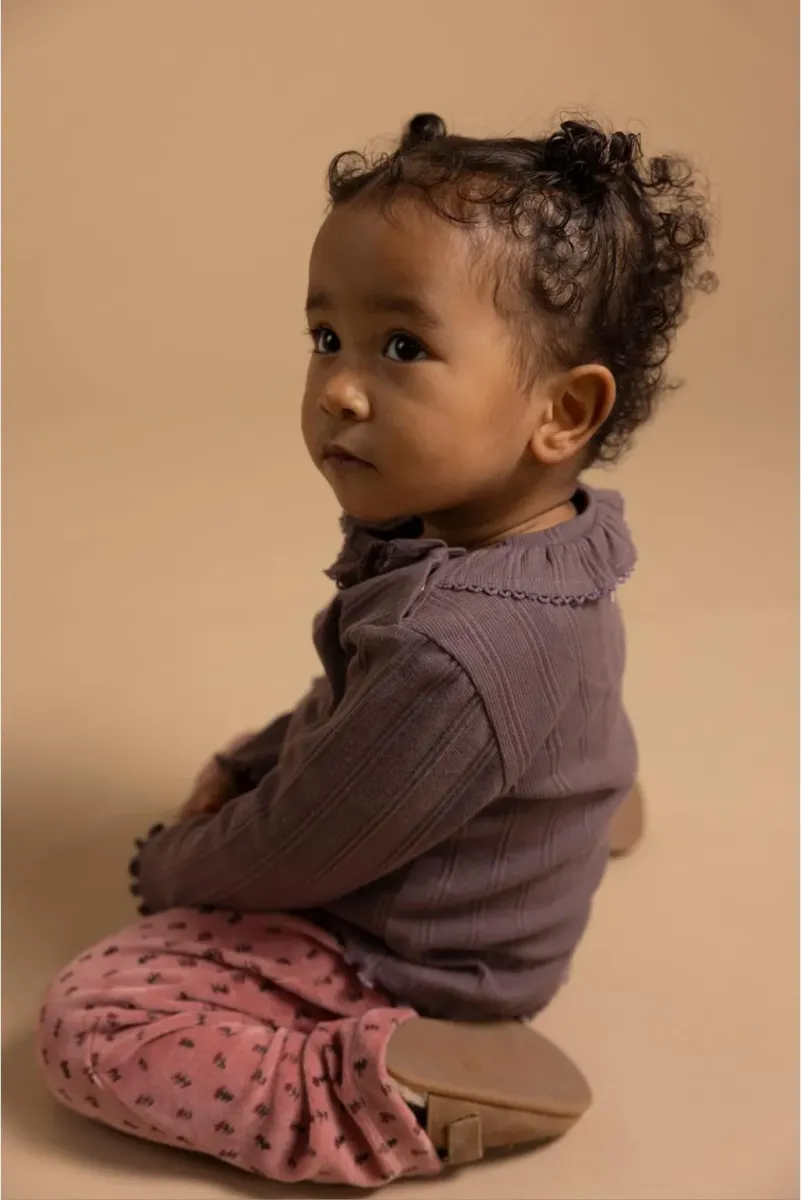 Noppies - Baby Broek All Over Print - Ash Rose