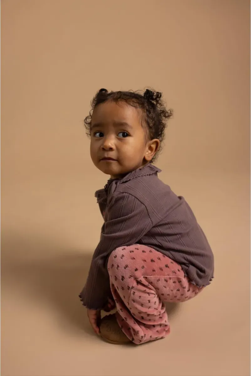 Noppies - Baby Broek All Over Print - Ash Rose