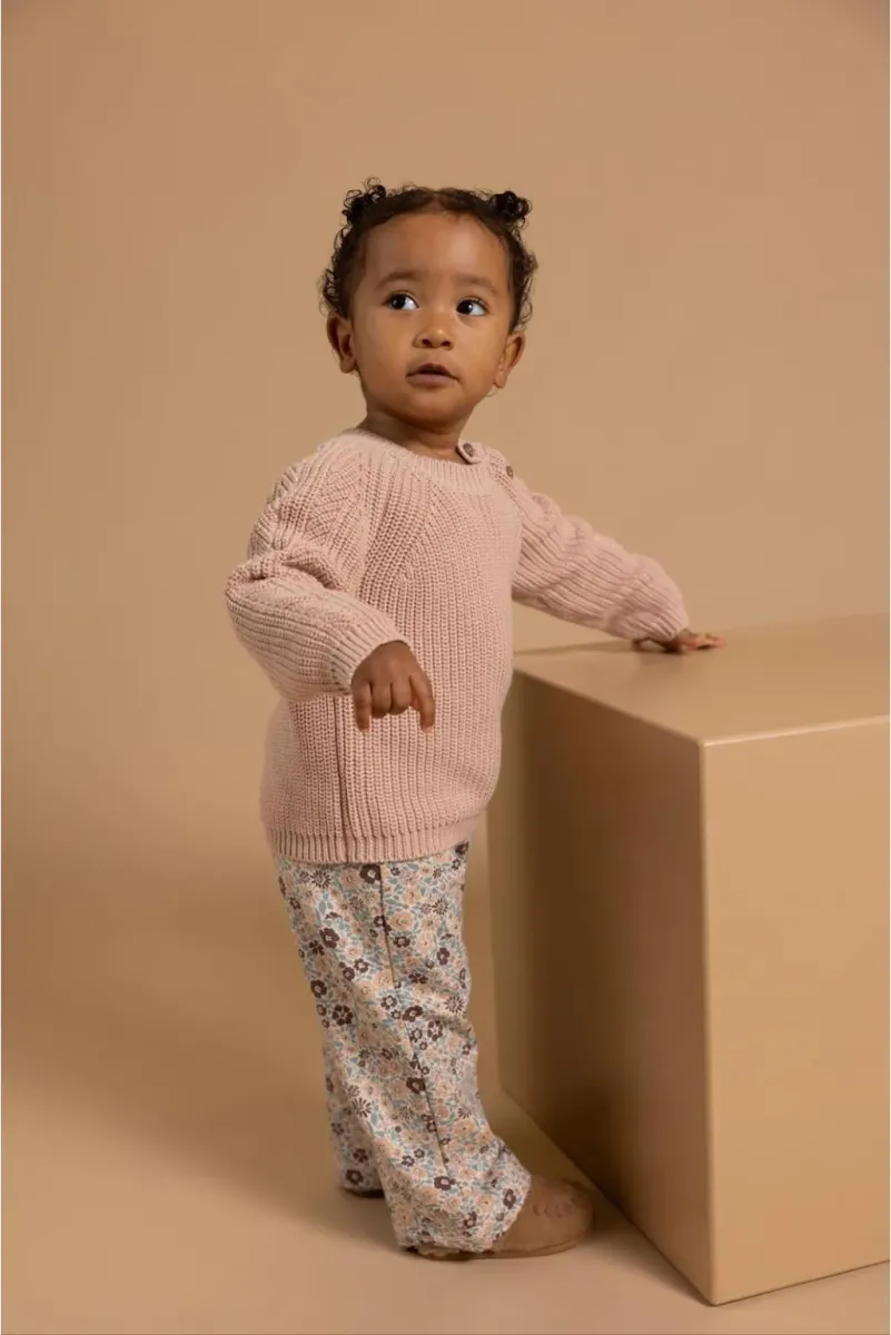 Noppies - Baby Broek all over print - Rose Dust