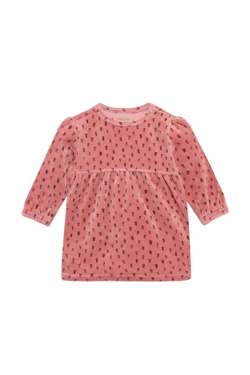 Noppies - Baby Jurk All Over Print - Ash Rose