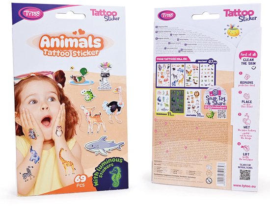 Tytoo - Tattoo Sticker - Dieren